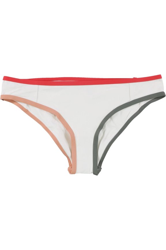 Womens Jayden Full Coverage Bikini Swim Bottom, White, Medium