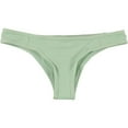 thumbnail image 1 of Tavik Womens Jayden Moderate Coverage Bikini Swim Bottom, Green, X-Small, 1 of 1