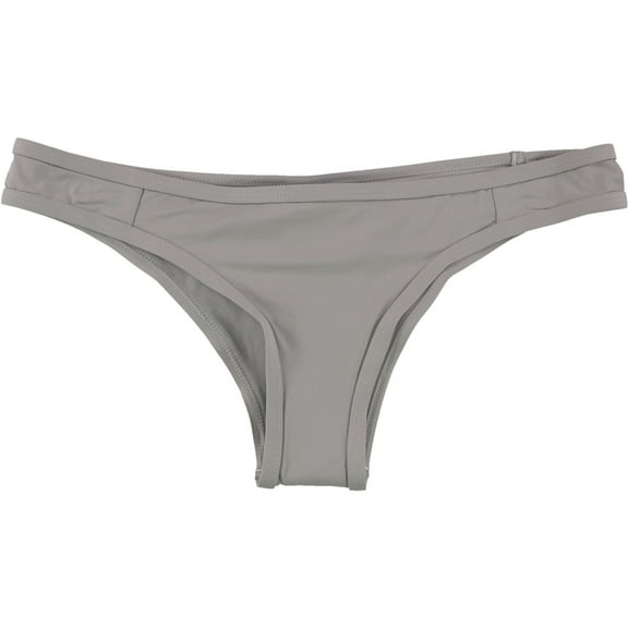 Tavik Womens Jayden Moderate Coverage Bikini Swim Bottom, Grey, Small