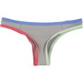 thumbnail image 1 of Tavik Womens Jayden Moderate Coverage Bikini Swim Bottom, Grey, X-Small, 1 of 2