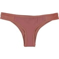thumbnail image 1 of Tavik Womens Jayden Textured Bikini Swim Bottom, Pink, Large, 1 of 2