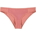 thumbnail image 1 of Tavik Womens Jayden Textured Bikini Swim Bottom, Pink, X-Small, 1 of 2