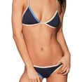thumbnail image 1 of Tavik Womens Jett Triangle Bikini Swim Top, Blue, X-Small, 1 of 2