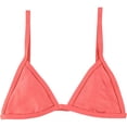 thumbnail image 1 of Tavik Womens Jett Triangle Bikini Swim Top, Orange, X-Small, 1 of 2