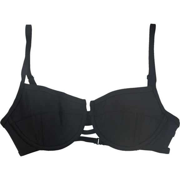 Tavik Womens Kora Underwire Bikini Swim Top, Black, Small
