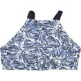 thumbnail image 1 of Tavik Womens Liberty Halter Swim Top, Blue, X-Small, 1 of 2