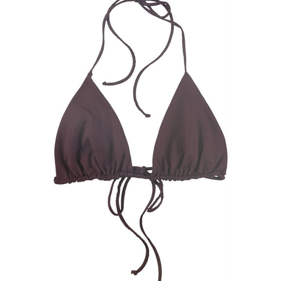 Tavik Womens Nancy Triangle Bikini Swim Top, Purple, Large