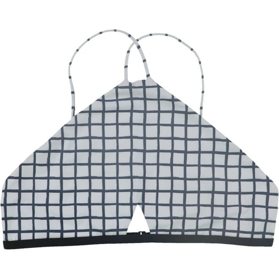 Tavik Womens Rylan Halter Swim Top, White, Medium