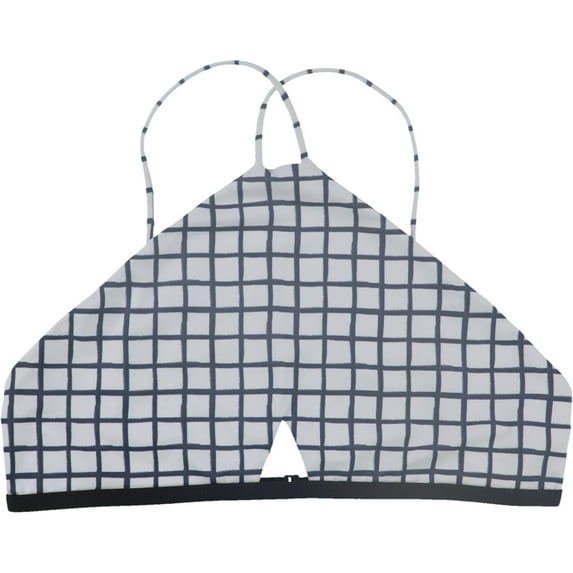 Tavik Womens Rylan Halter Swim Top, White, Medium