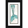 thumbnail image 1 of Tavoletti, Anne 10x18 Black Ornate Wood Framed with Double Matting Museum Art Print Titled - Sea Sirens III, 1 of 4