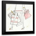 thumbnail image 1 of Tavoletti, Anne 12x12 Black Modern Framed Museum Art Print Titled - Fashion Feet II, 1 of 5