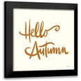 thumbnail image 1 of Tavoletti, Anne 12x12 Black Modern Framed Museum Art Print Titled - Hello Autumn I on Cream, 1 of 5