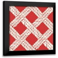 thumbnail image 1 of Tavoletti, Anne 12x12 Black Modern Framed Museum Art Print Titled - Seafood Shanty Step 01C, 1 of 5