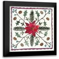 thumbnail image 1 of Tavoletti, Anne 12x12 Black Modern Framed Museum Art Print Titled - Seasonal Charm VIII, 1 of 5