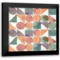 thumbnail image 1 of Tavoletti, Anne 12x12 Black Modern Framed Museum Art Print Titled - Soft Figures Pattern III, 1 of 5