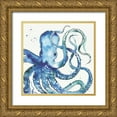thumbnail image 1 of Tavoletti, Anne 12x12 Gold Ornate Wood Framed with Double Matting Museum Art Print Titled - Deep Sea VIII, 1 of 4