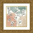 thumbnail image 1 of Tavoletti, Anne 12x12 Gold Ornate Wood Framed with Double Matting Museum Art Print Titled - Soft Figures II, 1 of 4