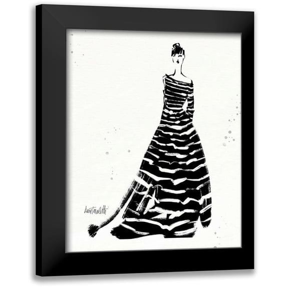 Tavoletti, Anne 12x14 Black Modern Framed Museum Art Print Titled - Style Sketches II