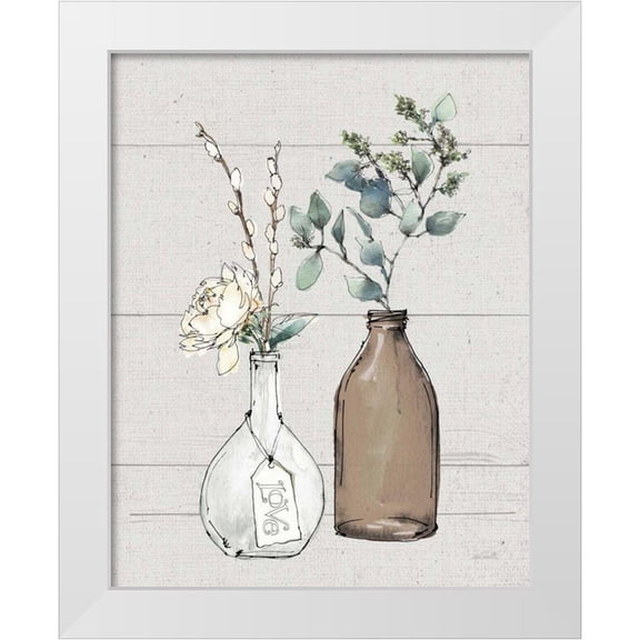 Tavoletti, Anne 12x14 White Modern Wood Framed Museum Art Print Titled - Modern Farmhouse III Shiplap