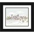 thumbnail image 1 of Tavoletti, Anne 14x12 Black Ornate Wood Framed with Double Matting Museum Art Print Titled - Farm Memories II Shiplap, 1 of 4
