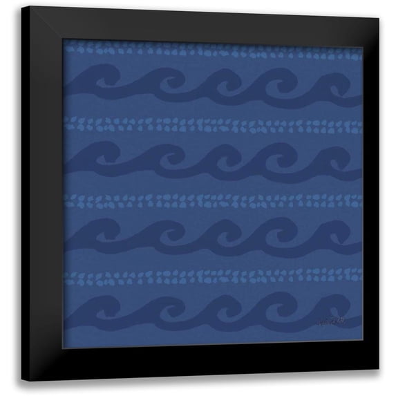 Tavoletti, Anne 15x15 Black Modern Framed Museum Art Print Titled - Deep Sea Step 02E