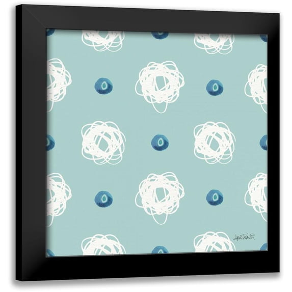 Tavoletti, Anne 15x15 Black Modern Framed Museum Art Print Titled - Deep Sea Step 07C