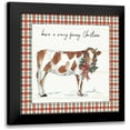 thumbnail image 1 of Tavoletti, Anne 15x15 Black Modern Framed Museum Art Print Titled - Holiday on the Farm III Plaid, 1 of 5