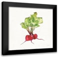 thumbnail image 1 of Tavoletti, Anne 15x15 Black Modern Framed Museum Art Print Titled - Veggie Market II Radish, 1 of 5