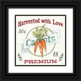 thumbnail image 1 of Tavoletti, Anne 15x15 Black Ornate Wood Framed with Double Matting Museum Art Print Titled - Veggie Market V, 1 of 4