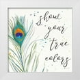 thumbnail image 1 of Tavoletti, Anne 15x15 White Modern Wood Framed Museum Art Print Titled - Peacock Garden VII, 1 of 4