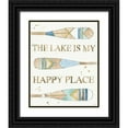 thumbnail image 1 of Tavoletti, Anne 15x18 Black Ornate Wood Framed with Double Matting Museum Art Print Titled - Lakehouse III, 1 of 4