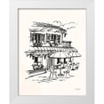 thumbnail image 1 of Tavoletti, Anne 15x18 White Modern Wood Framed Museum Art Print Titled - Cafe Sketch I Cream, 1 of 4