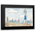 thumbnail image 1 of Tavoletti, Anne 18x13 Black Modern Framed Museum Art Print Titled - Coastal Life II, 1 of 5