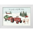 thumbnail image 1 of Tavoletti, Anne 18x13 White Modern Wood Framed Museum Art Print Titled - Holiday on the Farm I with Headlights, 1 of 4