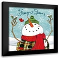 thumbnail image 1 of Tavoletti, Anne 20x20 Black Modern Framed Museum Art Print Titled - Snowplace Like Home III, 1 of 5