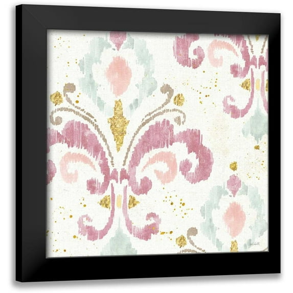 Tavoletti, Anne 20x20 Black Modern Framed Museum Art Print Titled - Soft Deco I