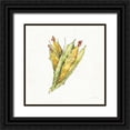 thumbnail image 1 of Tavoletti, Anne 20x20 Black Ornate Wood Framed with Double Matting Museum Art Print Titled - Veggie Market III Corn, 1 of 4