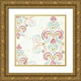 thumbnail image 1 of Tavoletti, Anne 20x20 Gold Ornate Wood Framed with Double Matting Museum Art Print Titled - Soft Deco II, 1 of 4