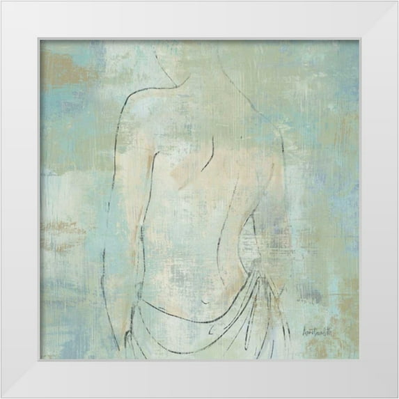Tavoletti, Anne 20x20 White Modern Wood Framed Museum Art Print Titled - Beauty in the Mist II Sq