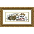 thumbnail image 1 of Tavoletti, Anne 24x12 Gold Ornate Wood Framed with Double Matting Museum Art Print Titled - Country Harvest IX, 1 of 4