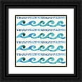 thumbnail image 1 of Tavoletti, Anne 26x26 Black Ornate Wood Framed with Double Matting Museum Art Print Titled - Deep Sea Step 02A, 1 of 4