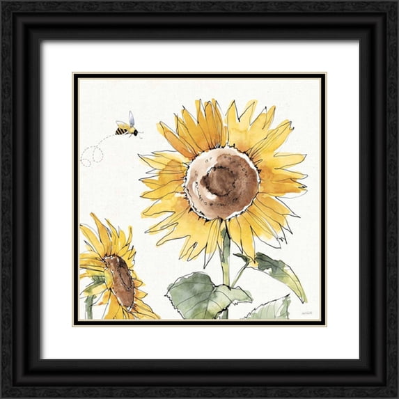 Tavoletti, Anne 26x26 Black Ornate Wood Framed with Double Matting Museum Art Print Titled - Farmhouse Flea Market X