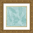 thumbnail image 1 of Tavoletti, Anne 26x26 Gold Ornate Wood Framed with Double Matting Museum Art Print Titled - Deep Sea Step 03C, 1 of 4