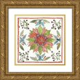 thumbnail image 1 of Tavoletti, Anne 26x26 Gold Ornate Wood Framed with Double Matting Museum Art Print Titled - Simply Petals IX Warm, 1 of 4
