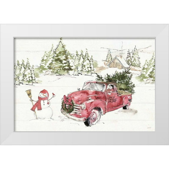 Tavoletti, Anne 32x23 White Modern Wood Framed Museum Art Print Titled - Soft Season I