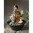 thumbnail image 1 of Tavolo Luci Mini Pot Tabletop Fountain with Candle, 1 of 1