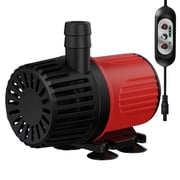 Tawatiler 120GPH Submersible Pump, Ultra Quiet Aquarium Water Pump with Controller, 7.6ft. High Lift, Fountain Water Pump for Small Fish Tank, Pond, Aquarium, Statuary