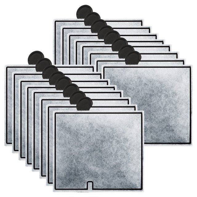 Tawatiler 16 Packs Medium Filter Cartridges for Aqueon QuietFlow LED PRO Power Filter Size 10