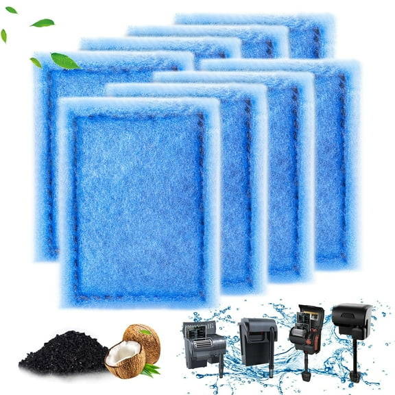 Tawatiler 8/16 Pack Rite-Size B Filter Cartridges for Marineland Penguin PRO Power Filters 100/125/175 & Original Penguin Power Filter 150 , 8 Pack