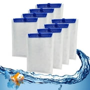 Tawatiler 8 Packs Large Replacement Filter Cartridges for Tetra Whisper Bio-Bag Filters 20i 40i IQ20/30/45/60 PF20/30/40/60